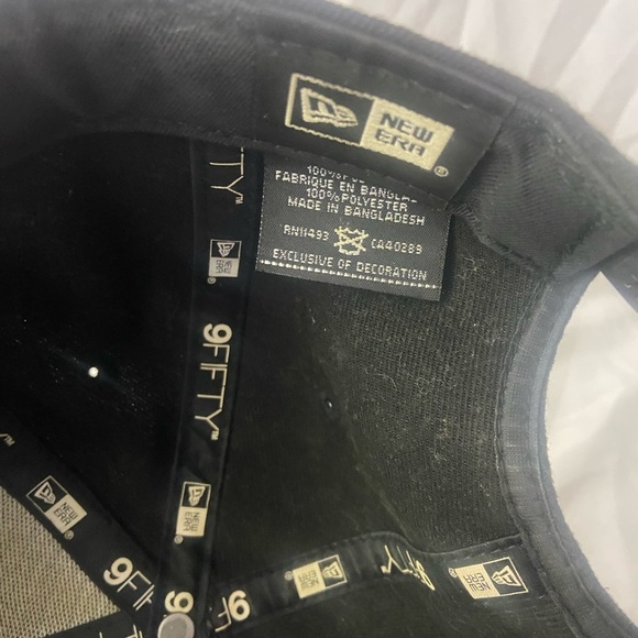 Oakland Las Vegas Raiders Snapback New Era 9FIFTY Hat Cap NFL Football AFC West - Picture 15 of 16